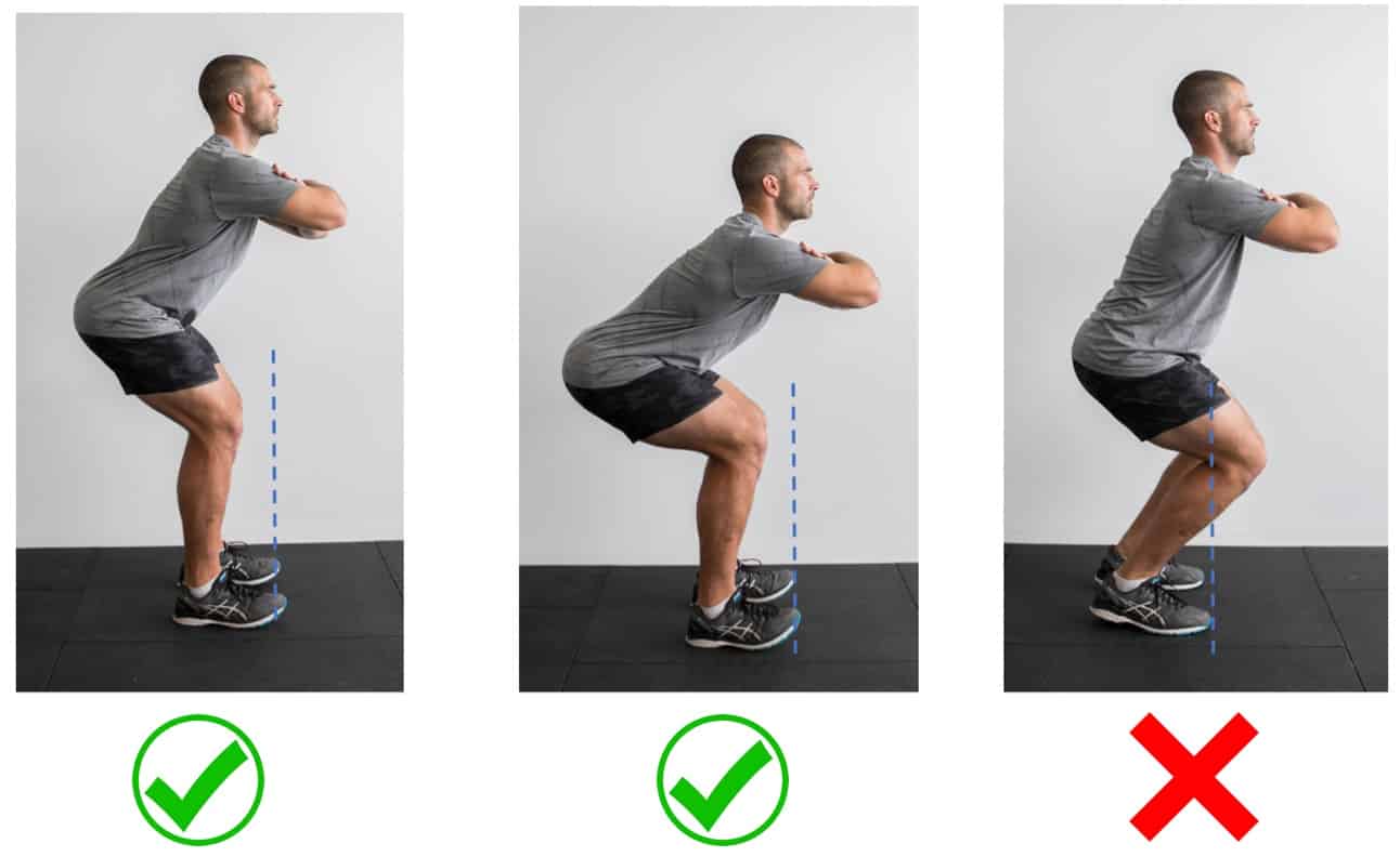 squats long vs short torso cropped – The Sports Physio